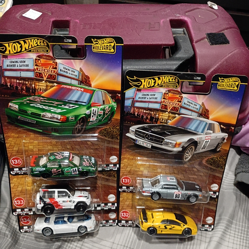 Hot Wheels Premium Boulevard Complete Set Of 5 #131-#135 MOC